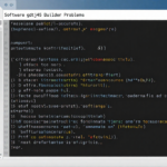 Software gdtj45 Builder Problems