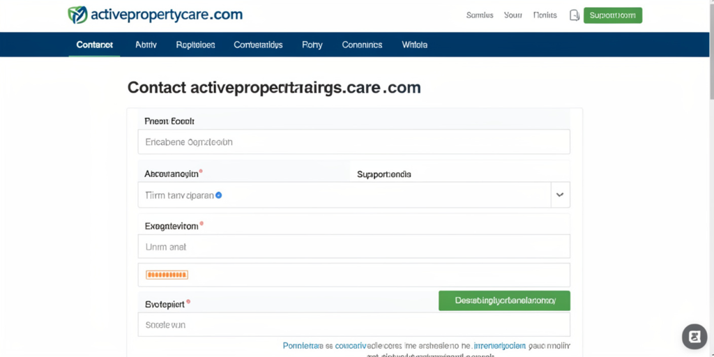 Contact activepropertycare .com