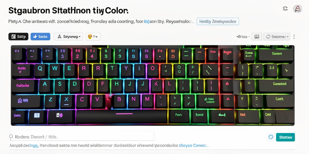 How to Change Stgaubron Keyboard Color