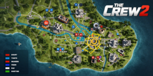 The Crew 2 Map