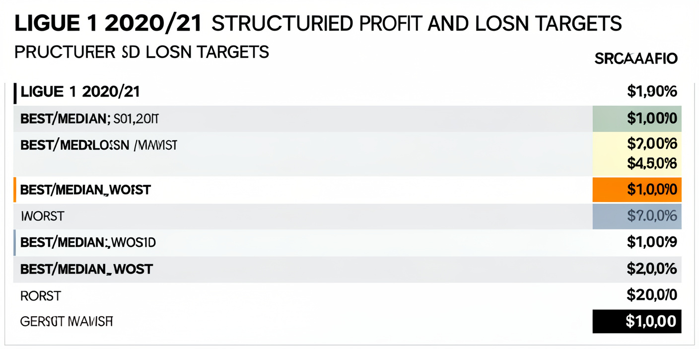 Setting Structured Profit and Loss Targets for Ligue 1 2020/21 Betting