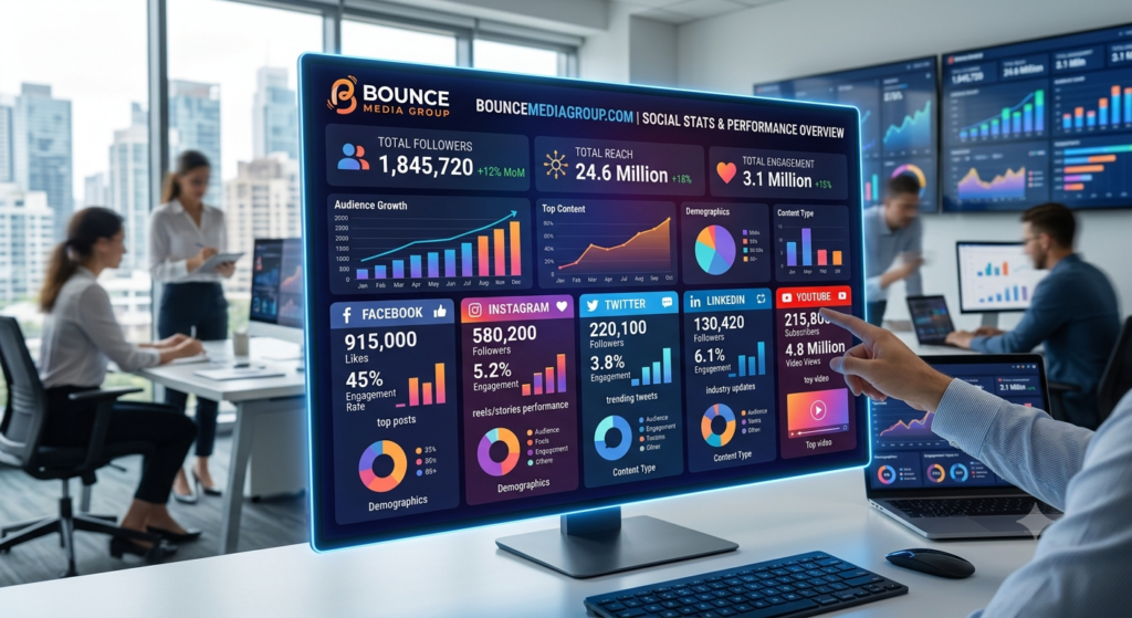Bouncemediagroupcom Social Stat