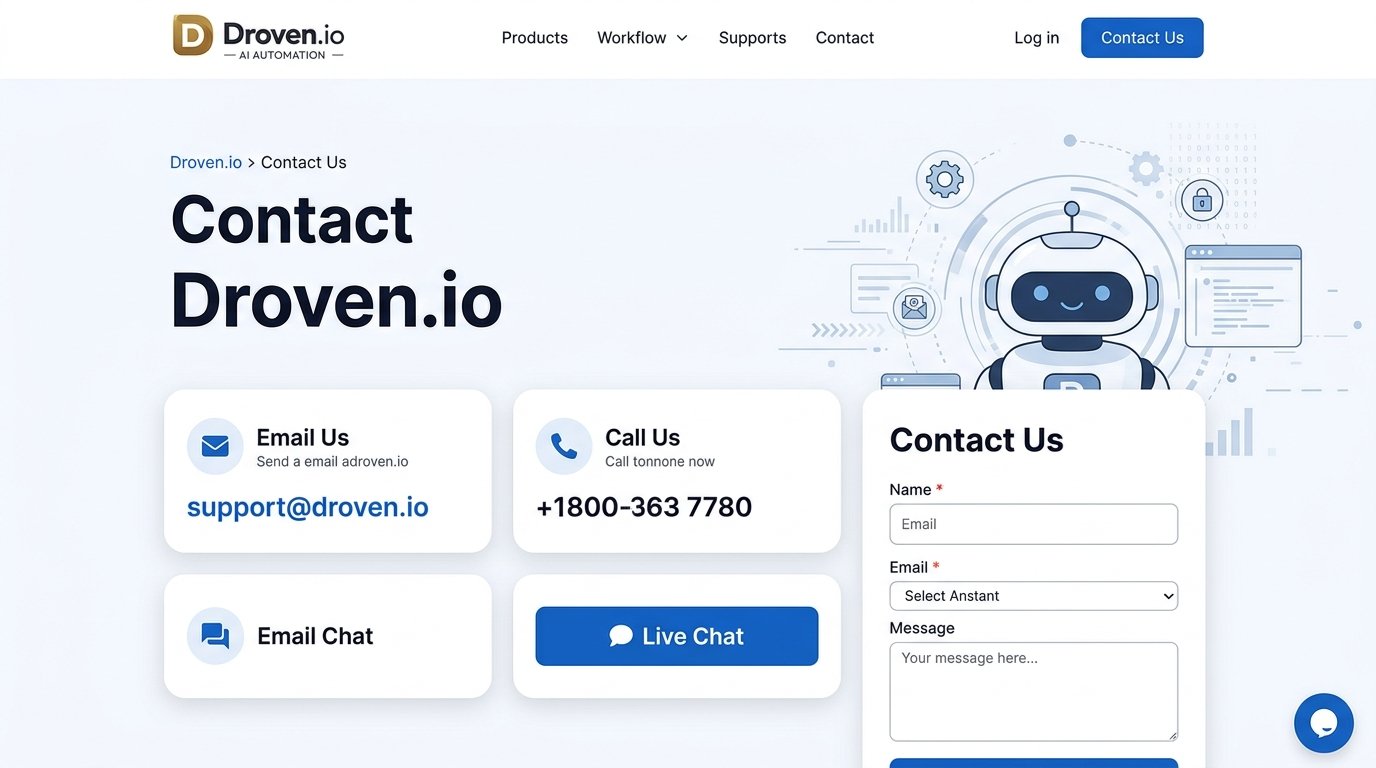 Droven io Contact